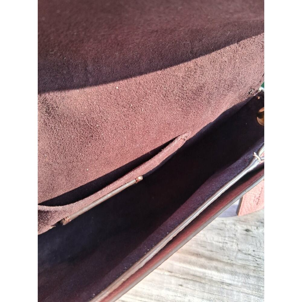 Coach Pink Ellen Pebble Leather Crossbody Bag Pink Bubblegum NWOT - Picture 6 of 6